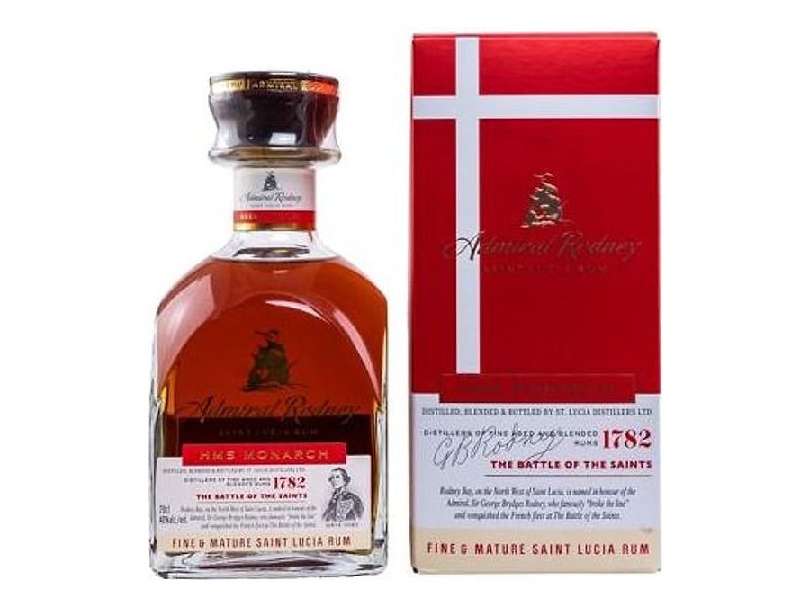 Admiral Rodney Rum HMS Monarch, Herkunft Karibik