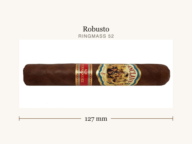 AJ Fernandez AJ Fernandez Enclave Robusto, Maßangaben: Länge 127 mm, Ringmaß 52