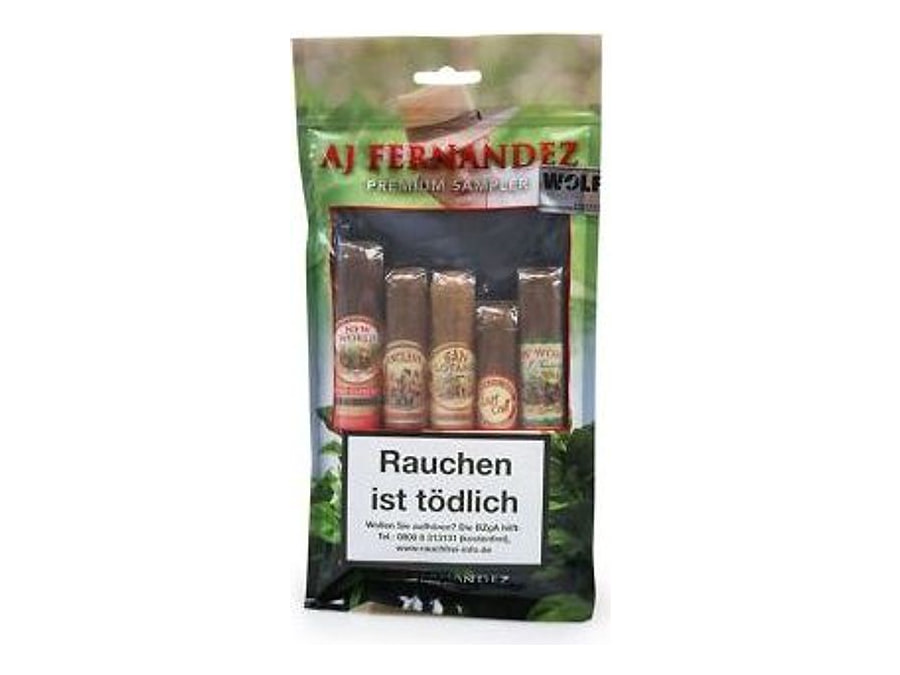AJ Fernandez Premium Sampler, Format Sortiment, Herkunft Nicaragua