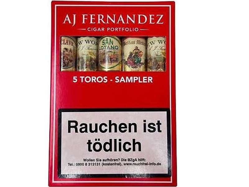 AJ Fernandez AJ Fernandez Sampler Toro-Mix, Detailansicht