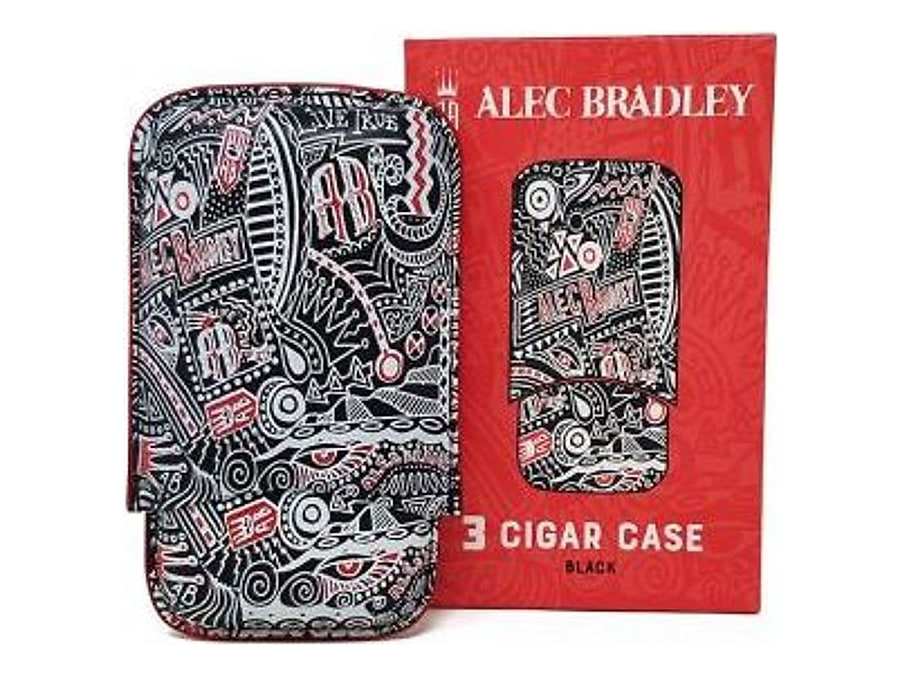 Alec Bradley 3er Cigar Case schwarz