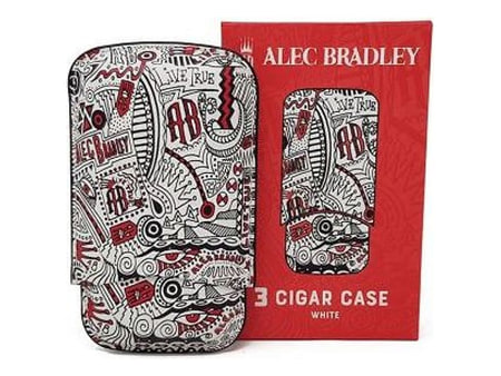 Ansicht 1 von 2 anzeigen: Alec Bradley 3er Cigar Case weiss