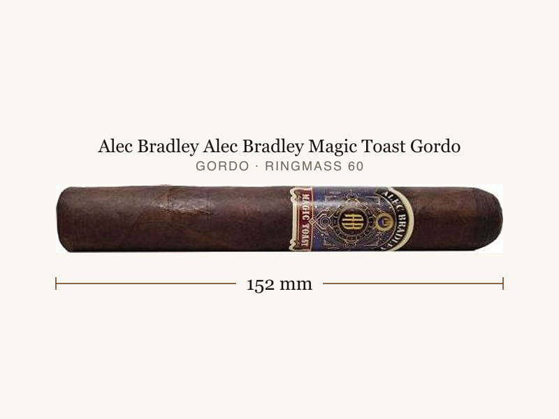 Alec Bradley Alec Bradley Magic Toast Gordo, Maßangaben: Länge 152 mm, Ringmaß 60