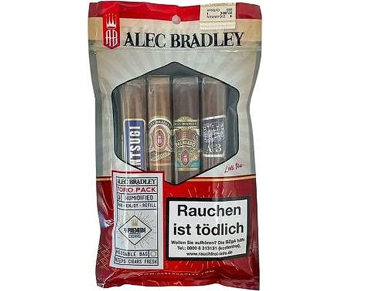 Alec Bradley Alec Bradley Toro Fresh Pack 2022, Detailansicht