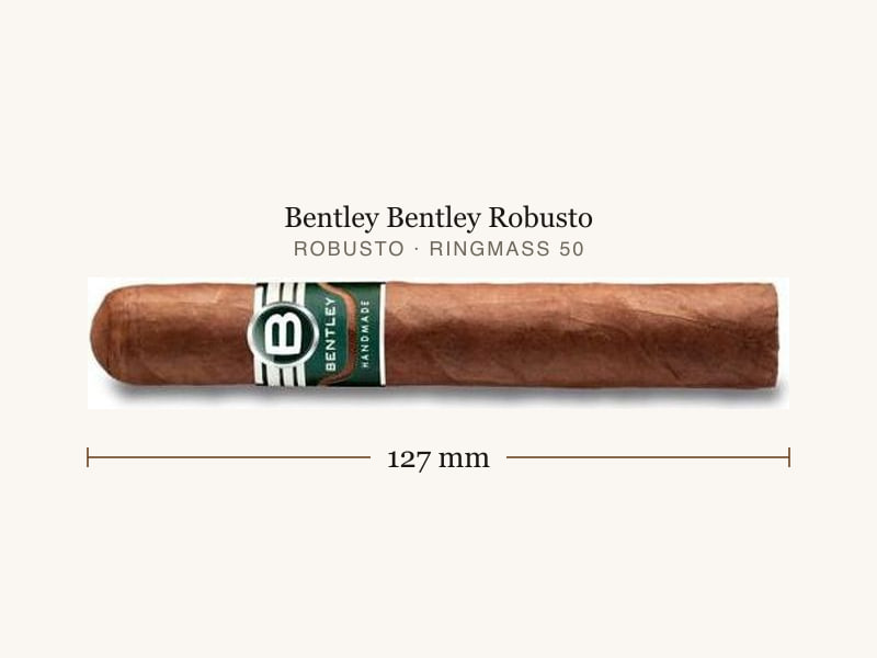 Bentley Bentley Robusto, Maßangaben: Länge 127 mm, Ringmaß 50