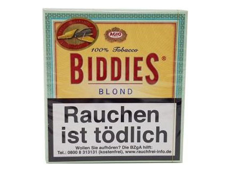 Biddies Blond, Format Cigarillo