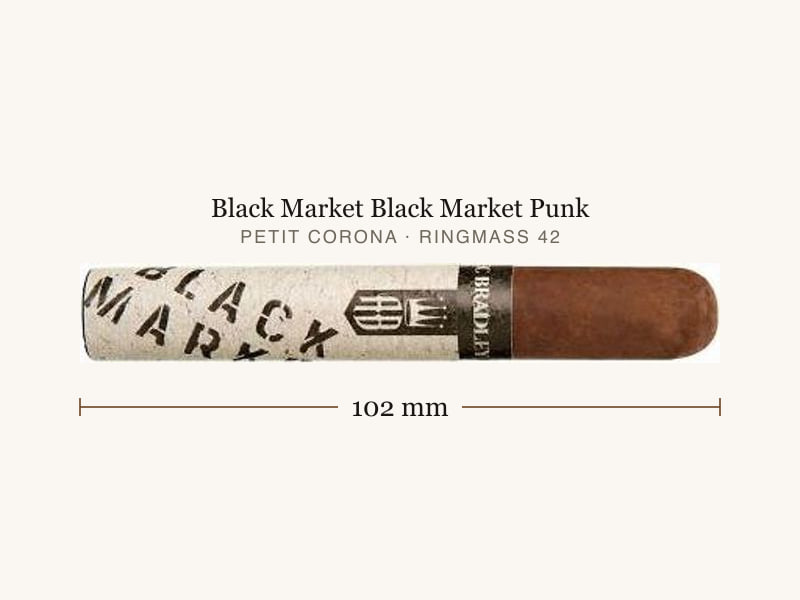 Black Market Black Market Punk, Maßangaben: Länge 102 mm, Ringmaß 42