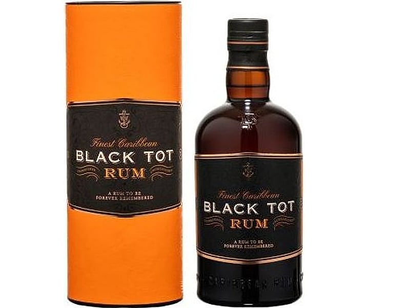 Ohne Marke Black Tot Rum, Detailansicht