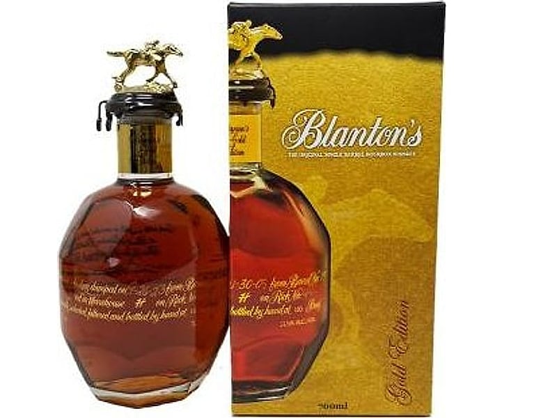 Ohne Marke Blanton's Gold Edition Whisky, Detailansicht