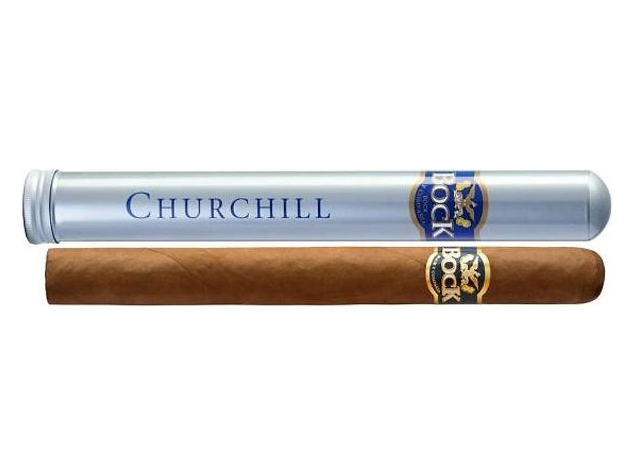 Bock y Compañia Churchill Tubo 3er, Format Churchill, Herkunft Dominikanische Republik