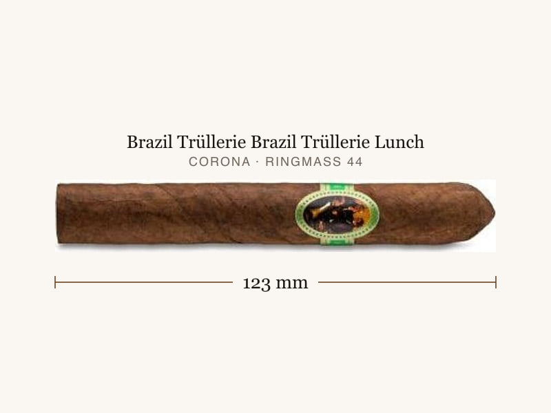Brazil Trüllerie Brazil Trüllerie Lunch, Maßangaben: Länge 123 mm, Ringmaß 44