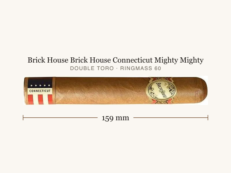 Brick House Brick House Connecticut Mighty Mighty, Maßangaben: Länge 159 mm, Ringmaß 60