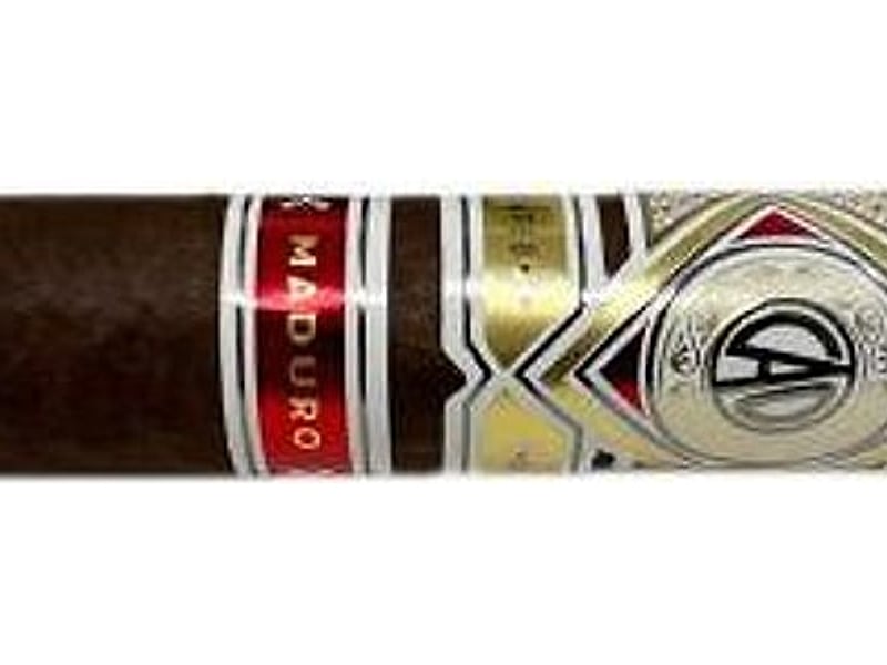 C.A.O. CAO Gold Maduro Robusto, Detailansicht