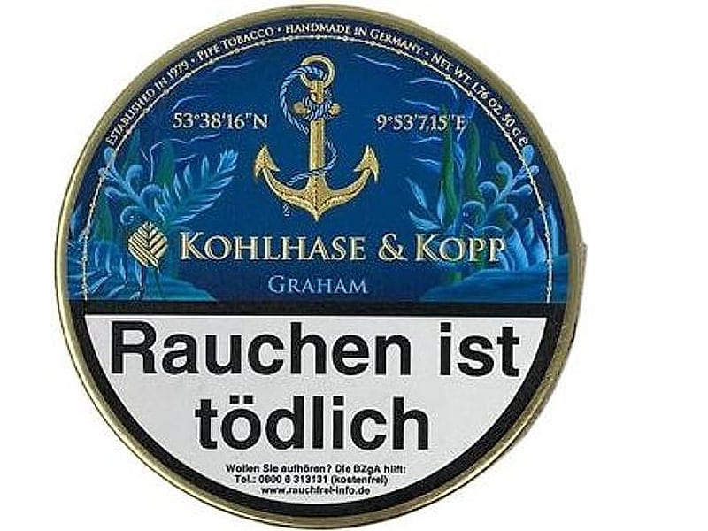 Ohne Marke Caribbean Blue Graham, Detailansicht