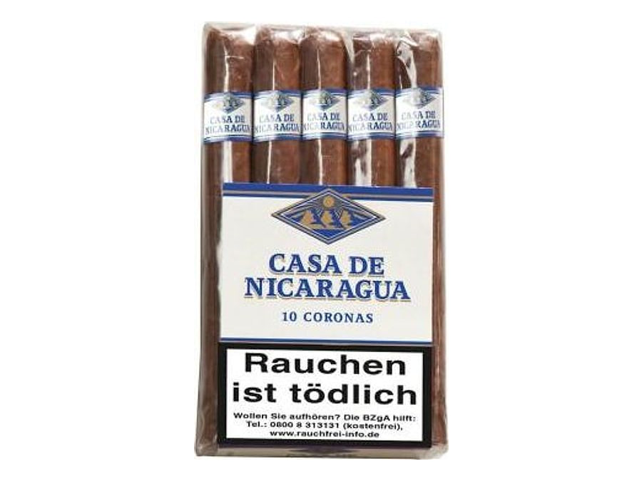 Casa de Nicaragua Corona, Format Corona, Herkunft Nicaragua