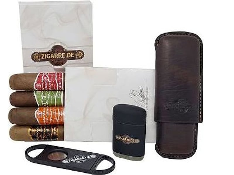 Casa Turrent Casa Turrent Origin Series Sampler mit braunem Etui, Detailansicht