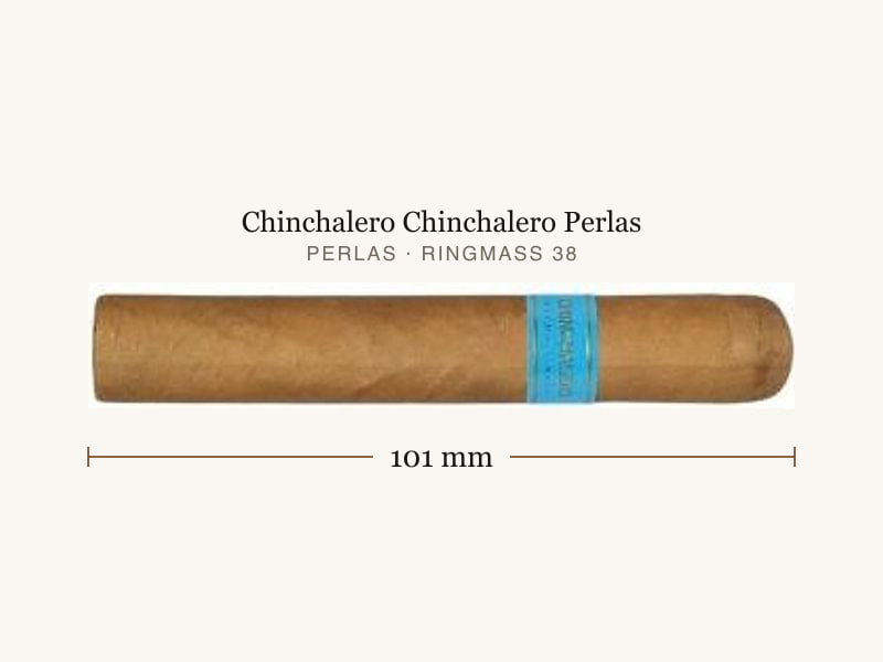 Chinchalero Chinchalero Perlas, Maßangaben: Länge 101 mm, Ringmaß 38