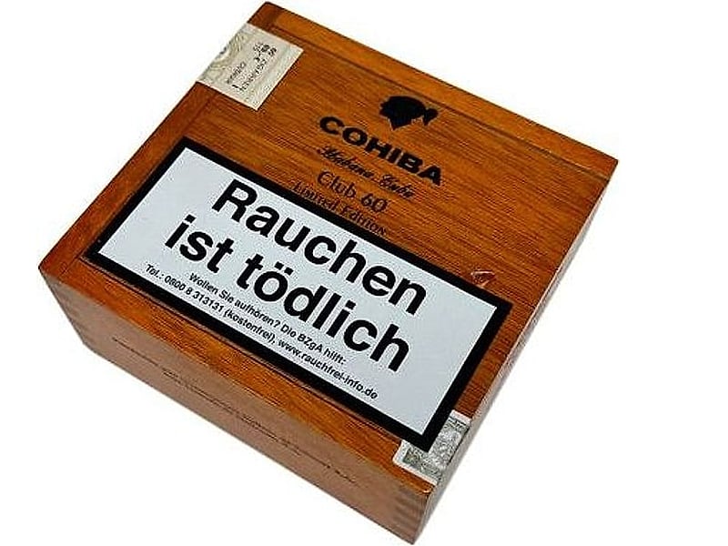Cohiba Cohiba Club 60 Limited Edition, Detailansicht
