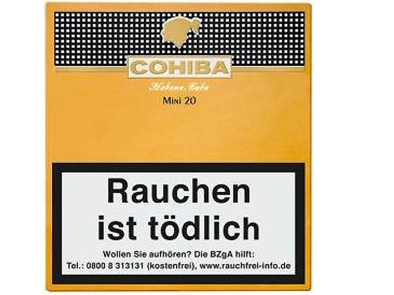 Cohiba Cohiba Mini, Detailansicht