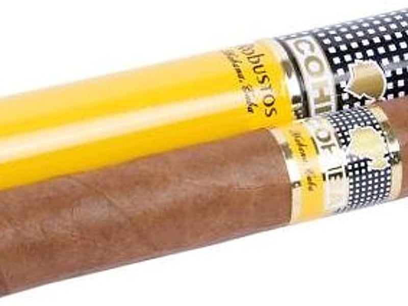 Cohiba Cohiba Robusto Tubos, Detailansicht