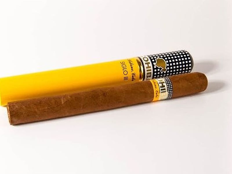 Cohiba Cohiba Siglo III Tubo, Detailansicht