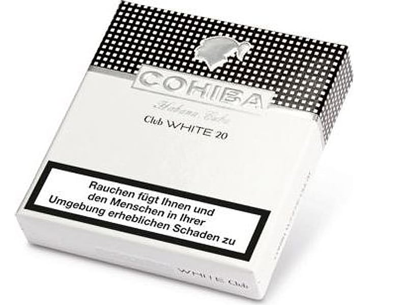 Cohiba Cohiba White Club, Detailansicht
