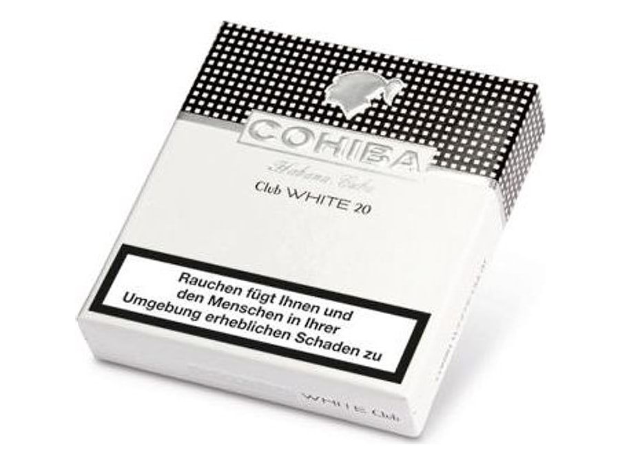 Cohiba White Club, Format Cigarillo, Herkunft Kuba
