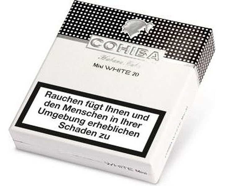 Cohiba Cohiba White Mini, Detailansicht