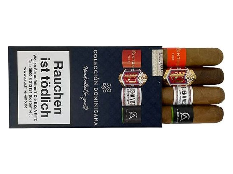 Verschiedene Coleccion Dominicana Toro Sampler, Format Toro, Herkunft Dominikanische Republik