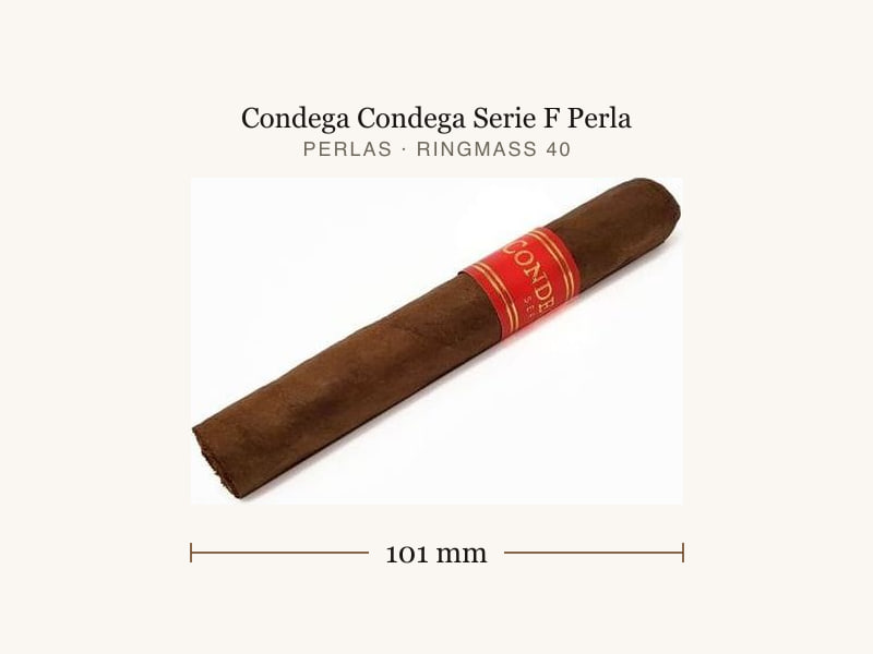 Condega Condega Serie F Perla, Maßangaben: Länge 101 mm, Ringmaß 40