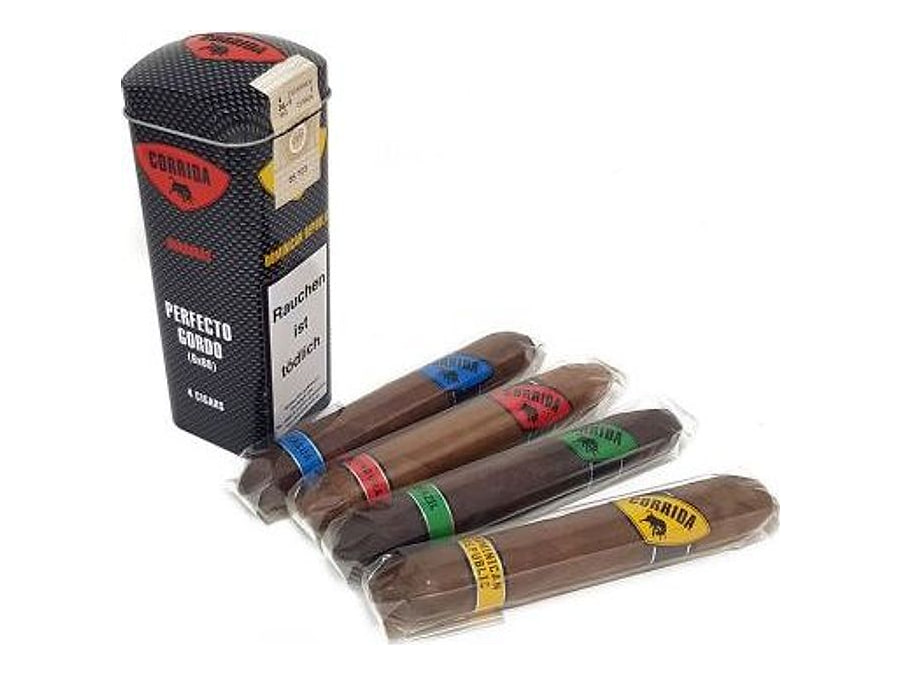 Corrida Sampler Perfecto Gordo, Format Gordo, Herkunft Verschiedene