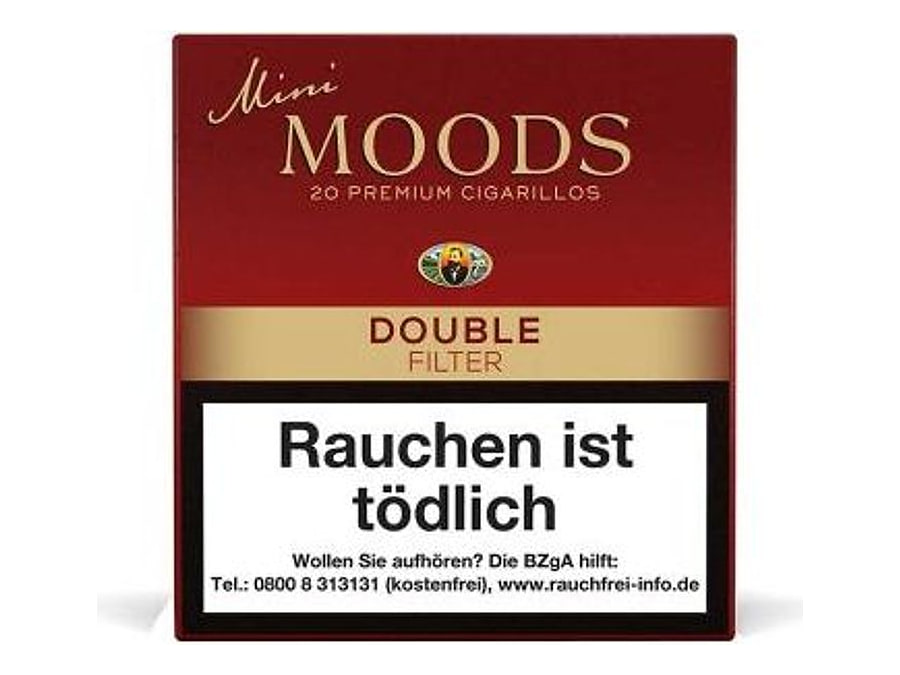 Dannemann Mini Moods - 20er, Format Cigarillo, Herkunft Deutschland