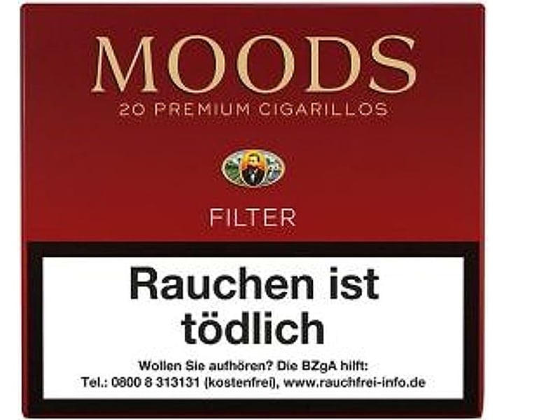 Dannemann Dannemann Moods Filter - 20er, Detailansicht