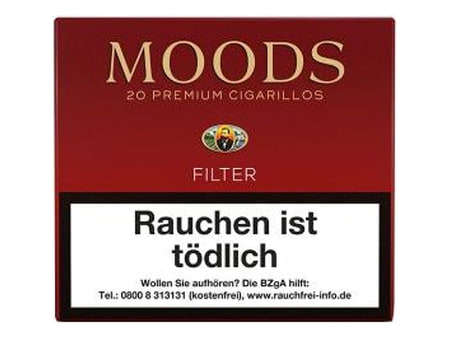 Ansicht 1 von 3 anzeigen: Dannemann Moods Filter - 20er, Format Cigarillo