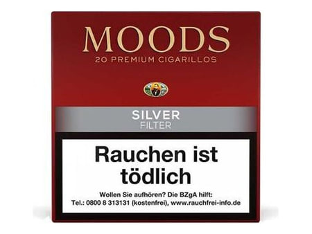 Ansicht 1 von 3 anzeigen: Dannemann Moods Silver - 20er, Format Cigarillo, Herkunft Deutschland