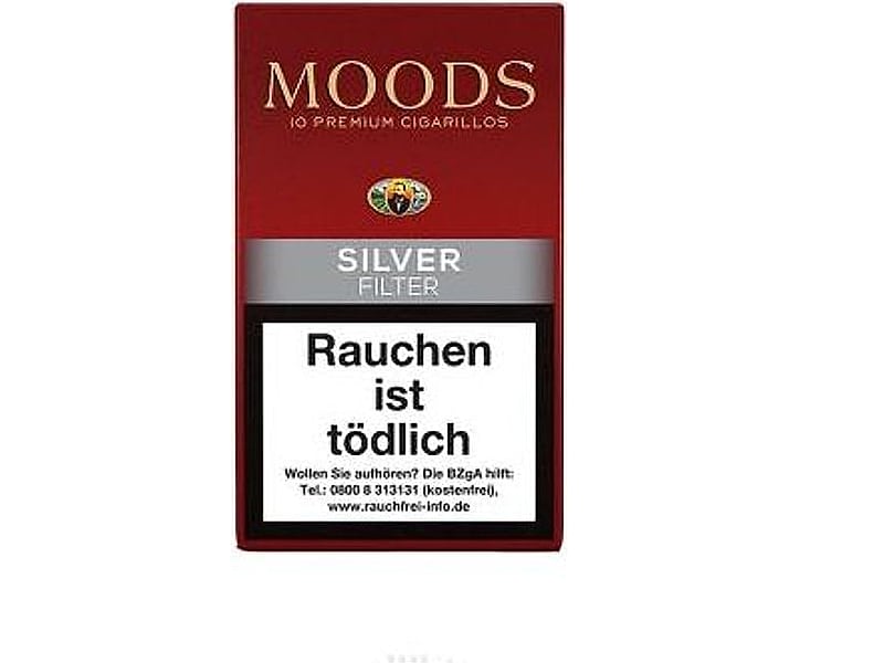 Dannemann Dannemann Moods Silver - 10er, Detailansicht