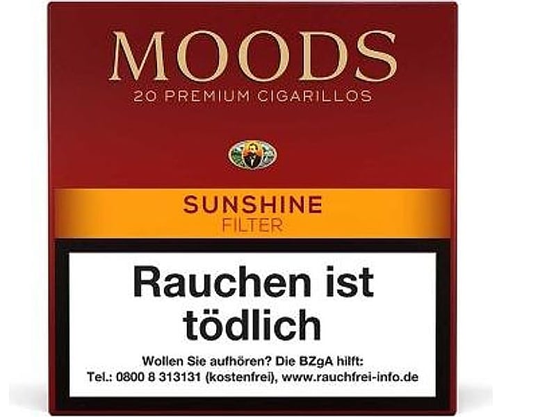 Dannemann Dannemann Moods Sunshine - 20er, Detailansicht