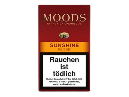 Ansicht 1 von 3 anzeigen: Dannemann Moods Sunshine - 10er, Format Cigarillo