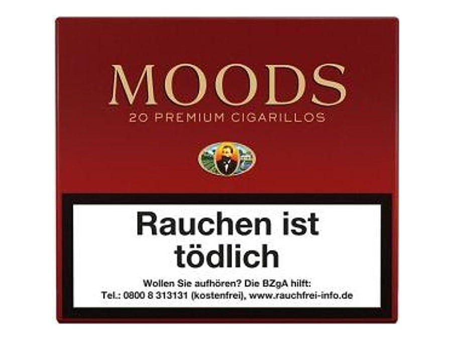 Dannemann Moods - 20er, Format Cigarillo