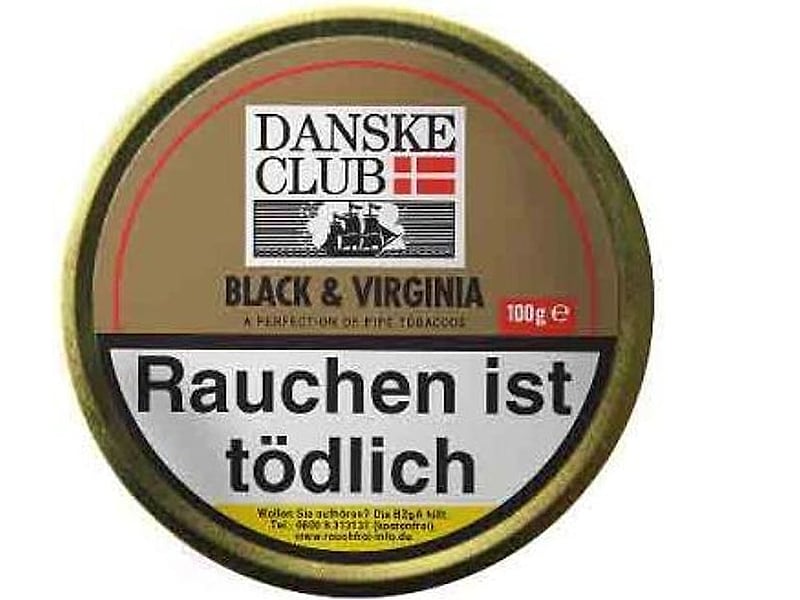 Ohne Marke Danske Club Black & Virginia, Detailansicht