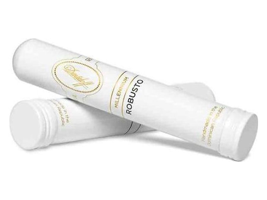 Davidoff Millennium Blend Robusto Tubos, Format Robusto, Herkunft Dominikanische Republik