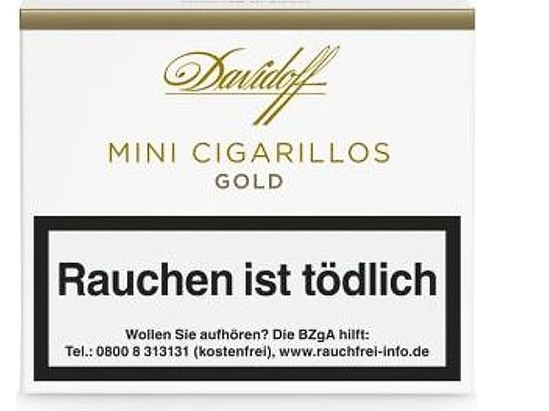 Davidoff Davidoff Mini Cigarillos Gold, Detailansicht