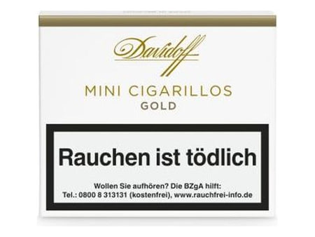 Ansicht 1 von 3 anzeigen: Davidoff Mini Cigarillos Gold, Format Cigarillo, Herkunft Dominikanische Republik