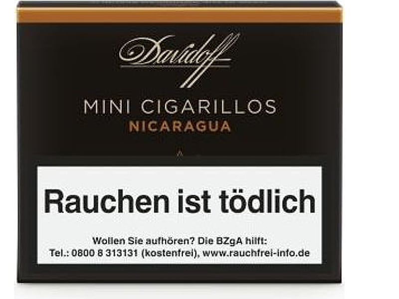 Davidoff Davidoff Mini Cigarillos Nicaragua 20er, Detailansicht