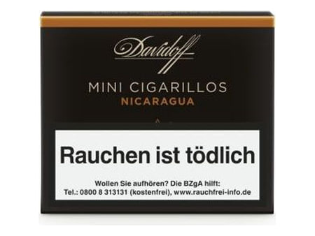 Ansicht 1 von 3 anzeigen: Davidoff Mini Cigarillos Nicaragua 20er, Format Cigarillo, Herkunft Nicaragua