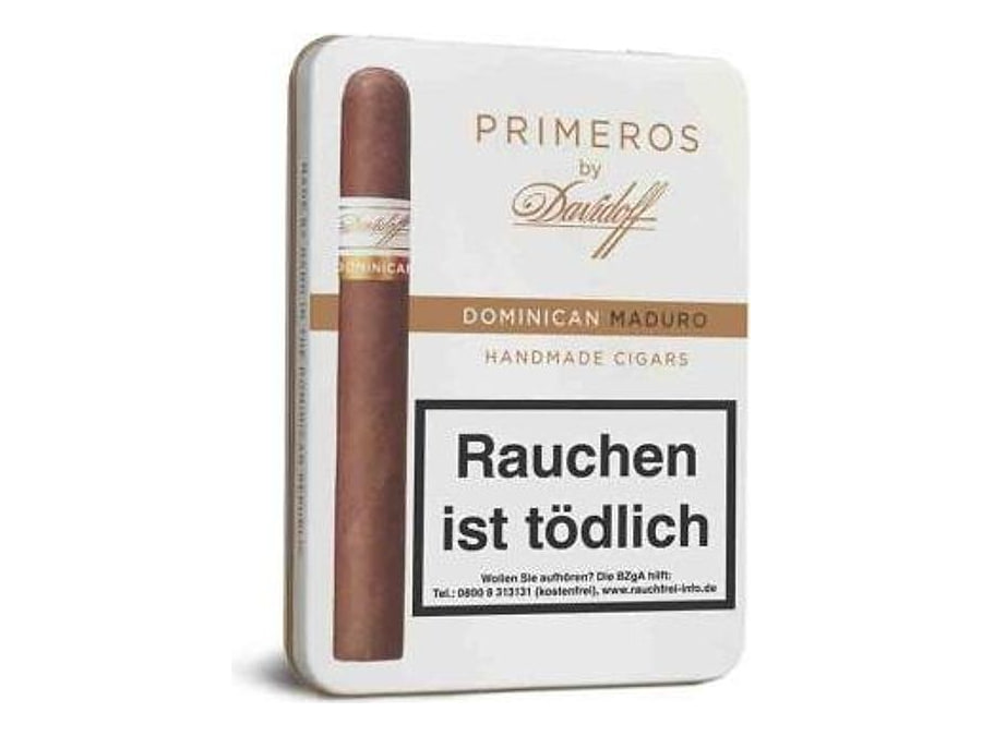 Davidoff Primeros Dominican Maduro, Format Primeros, Herkunft Dominikanische Republik
