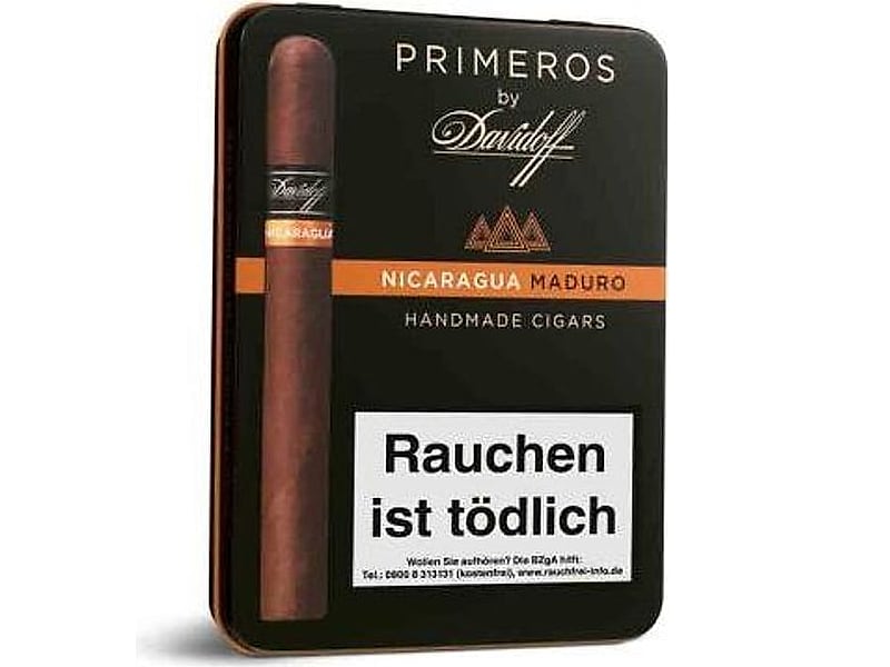 Davidoff Davidoff Primeros Nicaragua Maduro, Detailansicht