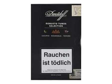 Ansicht 1 von 2 anzeigen: Davidoff Robusto Tubos Selection Sampler, Format Robusto, Herkunft Dominikanische Republik