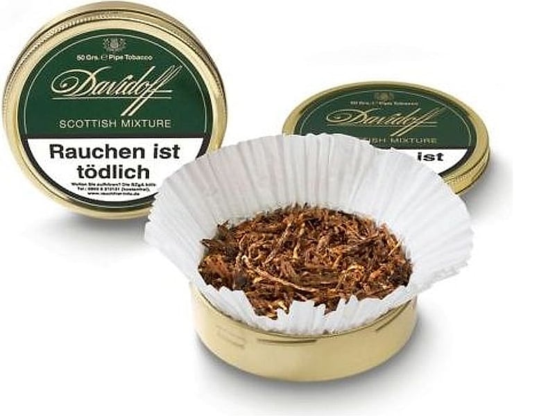 Ohne Marke Davidoff Scottish Mixture 50g Dose, Detailansicht
