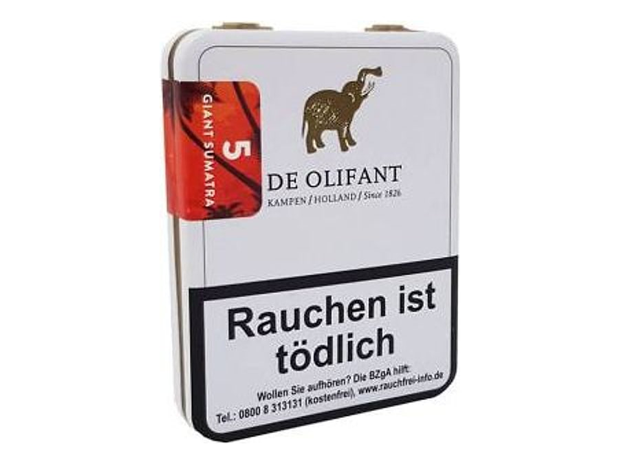 De Olifant Giant Sumatra, Format Cigarillo